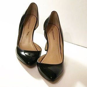 Black BCBG pointed heels
